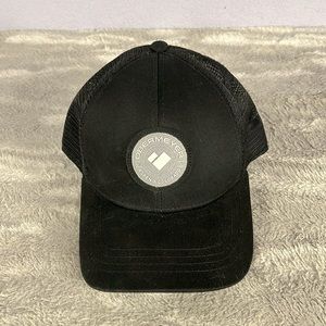 Obermeyer Aspen Snap Back Adjustable Black Mesh baseball cap OS